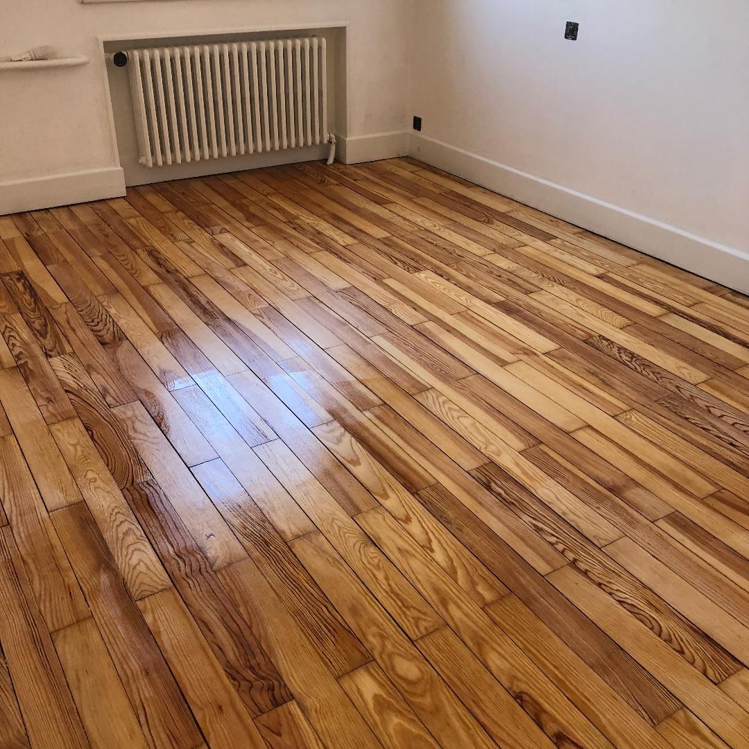 Vitrification de parquet à Rumilly