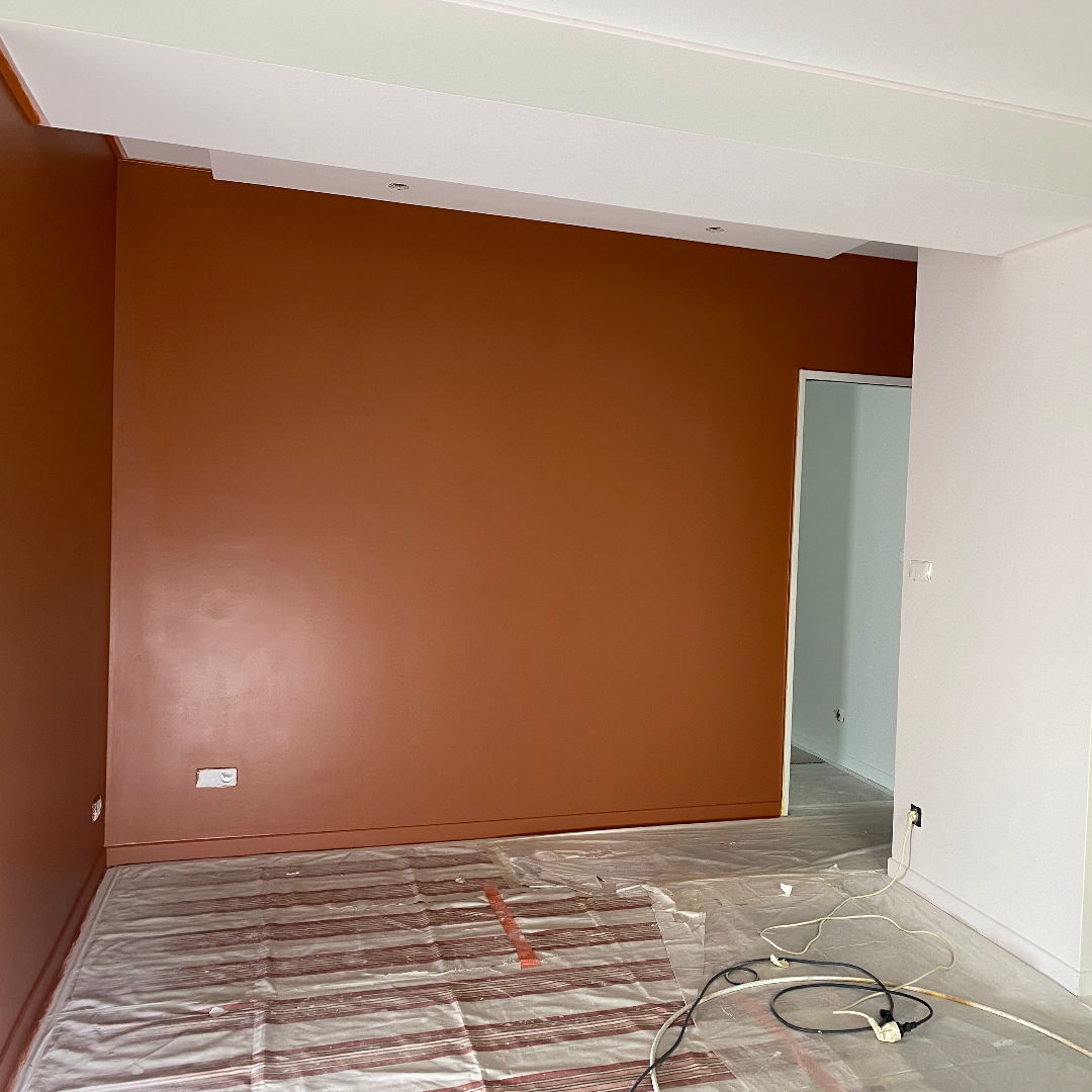 Peinture intérieure à Rumilly - peintre rumilly - peintre annecy - Bel color