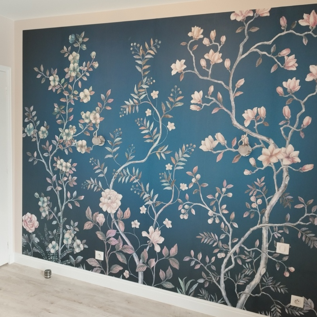 Pose de papier peint à Rumilly